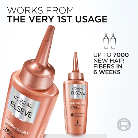 L’Oréal Paris Elseve Growth Booster conditionnement avantageux pour cheveux