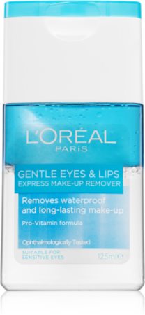 L’Oréal Paris Gentle desmaquillante de ojos y labios para pieles sensibles