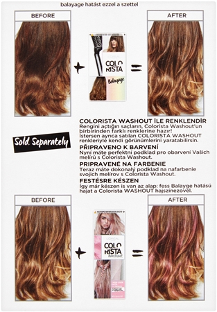 L’Oréal Paris Colorista Balayage décolorant pour cheveux