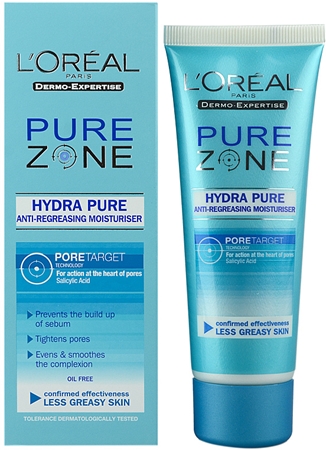 L’Oréal Paris Dermo-Expertise Pure Zone cuidado hidratante matificante