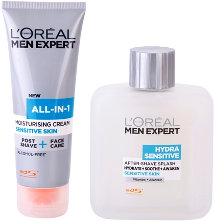 L’Oréal Paris Men Expert Hydra Sensitive kosmetická sada IV.