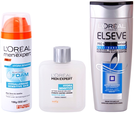 L’Oréal Paris Men Expert Hydra Sensitive kosmetická sada III.