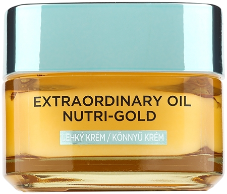 L’Oréal Paris Extraordinary Oil Nutri-Gold lahka hranilna oljasta krema