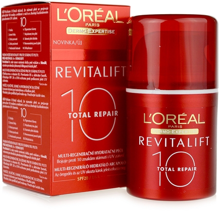 L’Oréal Paris Revitalift Total Repair 10 Feuchtigkeitsspendende Tagescreme gegen Hautalterung