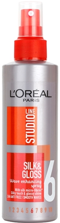 L’Oréal Paris Studio Line Silk&Gloss Curl Power Spray Zum modellieren von Locken