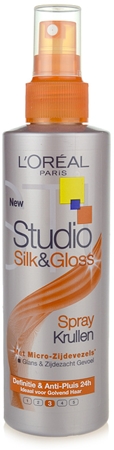 L’Oréal Paris Studio Line Silk&Gloss Curl Power Spray Zum modellieren von Locken
