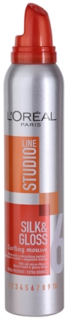 L’Oréal Paris Studio Line Silk&Gloss Curl Power espuma para formação de ondas