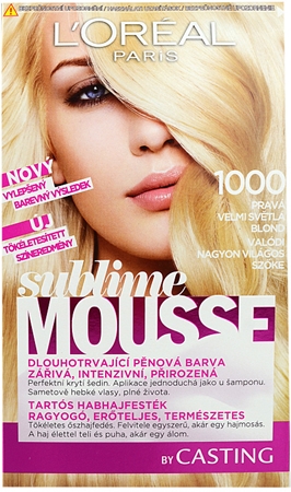 L’Oréal Paris Sublime Mousse боя за коса