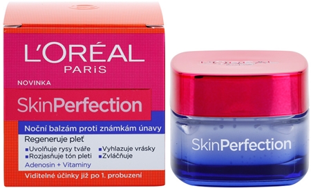 L’Oréal Paris Skin Perfection Nachtbalsam gegen die Anzeichen von Müdigkeit