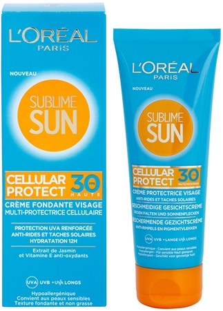 L’Oréal Paris Sublime Sun Protective Face Cream SPF 30