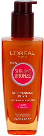 L’Oréal Paris Sublime Bronze samoopalovací emulze na obličej a tělo