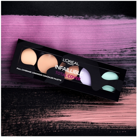 L’Oréal Paris Infallible Total Cover paleta korektorov