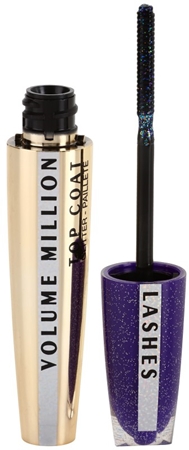 L'Oréal Paris Volume Million Lashes Top Coat Glitter transparentní