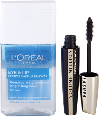 L’Oréal Paris Volume Million Lashes Extra Black kosmetická sada I.
