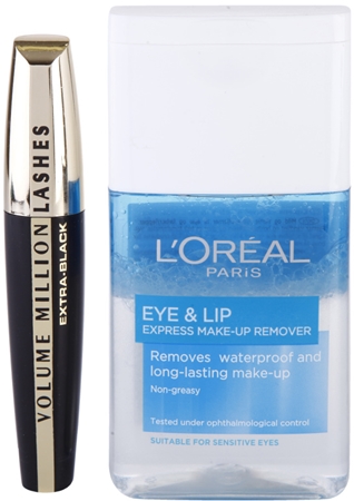 L’Oréal Paris Volume Million Lashes Extra Black kosmetická sada I.