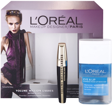 L’Oréal Paris Volume Million Lashes Extra Black kosmetická sada I.