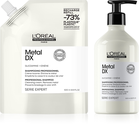 L’Oréal Professionnel Serie Expert Metal Detox ambalaj economic pentru par deteriorat