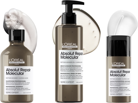 L’Oréal Professionnel Serie Expert Absolut Repair Molecular vorteilhafte Packung für beschädigtes Haar