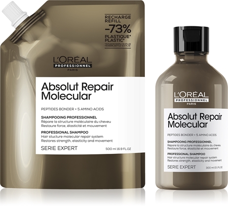 L’Oréal Professionnel Serie Expert Absolut Repair Molecular изгодна опаковка за увредена коса