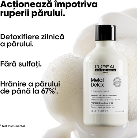 L’Oréal Professionnel Serie Expert Metal Detox curatarea profunda a scalpului pentru par vopsit si deteriorat
