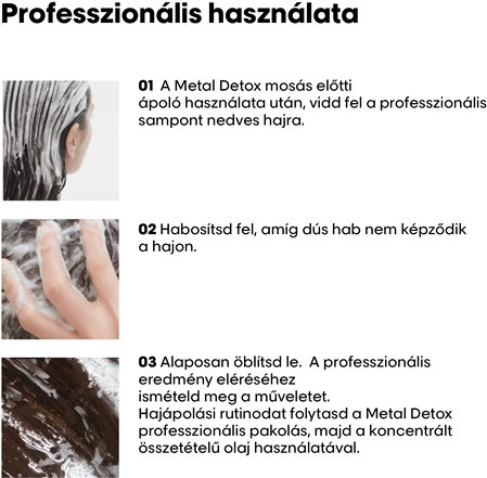 L’Oréal Professionnel Serie Expert Metal Detox mélyen tisztító sampon a festett és károsult hajra