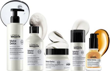L’Oréal Professionnel Serie Expert Metal Detox mélyen tisztító sampon a festett és károsult hajra