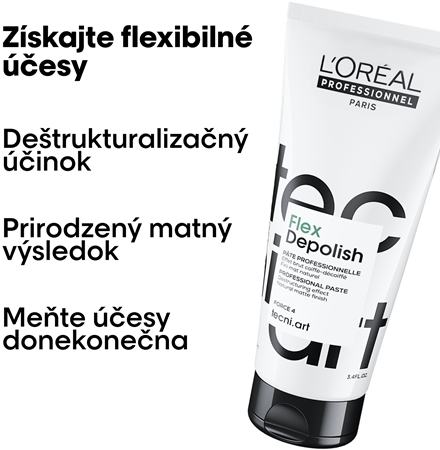 L’Oréal Professionnel Tecni.Art Depolish deštrukčná krémová pasta na tvarovanie účesu a matný efekt