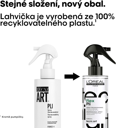 L’Oréal Professionnel Tecni.Art Pli Shaper termofixačný sprej s tvarovou pamäťou