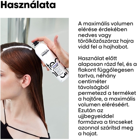 L’Oréal Professionnel Tecni.Art Volume Lift hajhab dús haj a gyökerektől