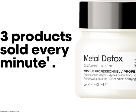 L’Oréal Professionnel Serie Expert Metal DX tiefenwirksame nährende Maske für gefärbtes und geschädigtes Haar