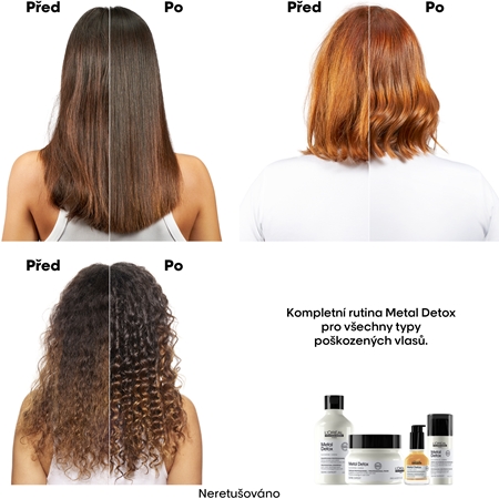 L’Oréal Professionnel Serie Expert Metal Detox hloubkově vyživující maska pro barvené a poškozené vlasy