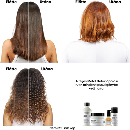 L’Oréal Professionnel Serie Expert Metal Detox mélyen tápláló maszk a festett és károsult hajra