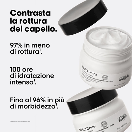 L’Oréal Professionnel Serie Expert Metal Detox maschera di nutrimento profondo per capelli tinti e danneggiati
