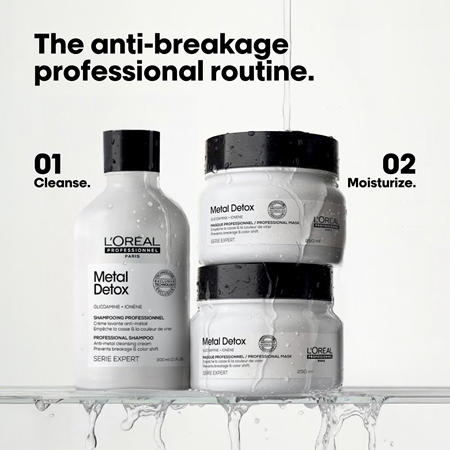 L’Oréal Professionnel Serie Expert Metal Detox maschera di nutrimento profondo per capelli tinti e danneggiati