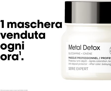 L’Oréal Professionnel Serie Expert Metal Detox maschera di nutrimento profondo per capelli tinti e danneggiati