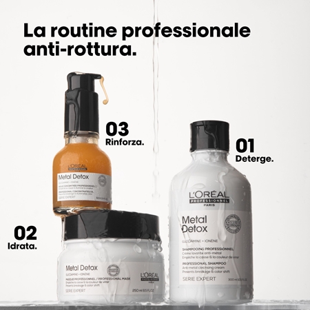 L’Oréal Professionnel Serie Expert Metal Detox maschera di nutrimento profondo per capelli tinti e danneggiati