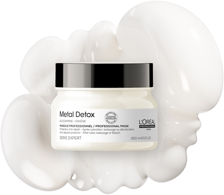 L’Oréal Professionnel Serie Expert Metal DX tiefenwirksame nährende Maske für gefärbtes und geschädigtes Haar