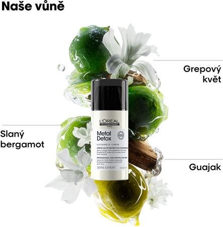 L’Oréal Professionnel Serie Expert Metal Detox ochranný krém pro lámavé a namáhané vlasy