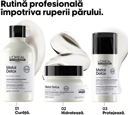 L’Oréal Professionnel Serie Expert Metal Detox cremă protectoare petru par fragil si fara vlaga