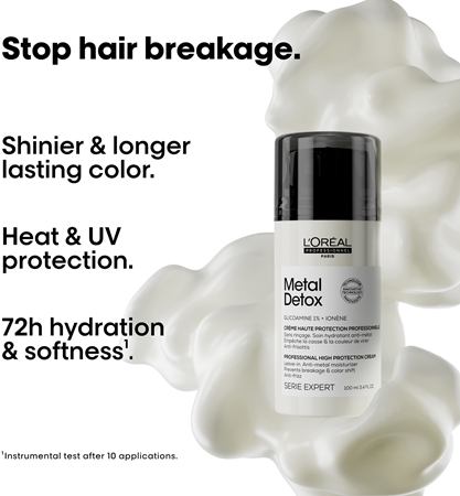 L’Oréal Professionnel Serie Expert Metal DX Schutzcreme für brüchiges und strapaziertes Haar