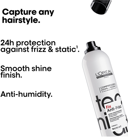 L’Oréal Professionnel Tecni.Art FIX Anti-Frizz Fixatie Spray tegen Kroes Haar