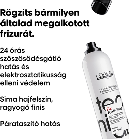 L’Oréal Professionnel Tecni.Art FIX Anti-Frizz fixáló spray töredezés ellen