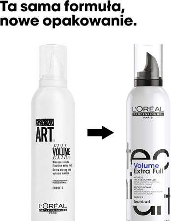 L’Oréal Professionnel Tecni.Art Full Volume Extra pianka mocno utrwalająca do zwiększenia objętości