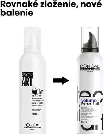 L’Oréal Professionnel Tecni.Art Full Volume Extra silne fixačná pena pre extra objem
