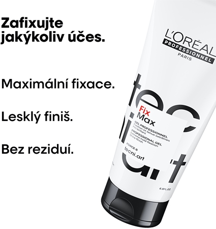 L’Oréal Professionnel Tecni.Art Fix Max gel s maximální fixací