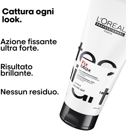 L’Oréal Professionnel Tecni.Art Fix Max gel per capelli fissante forte