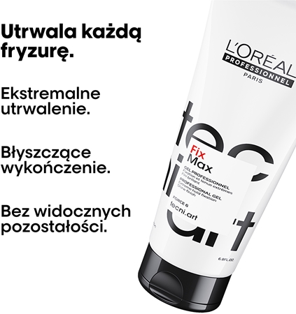 L’Oréal Professionnel Tecni.Art Fix Max żel do włosów mocno utrwalający