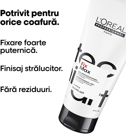 L’Oréal Professionnel Tecni.Art Fix Max gel de păr cu fixare puternică