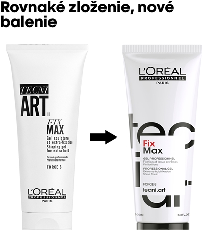 L’Oréal Professionnel Tecni.Art Fix Max gél na vlasy so silnou fixáciou