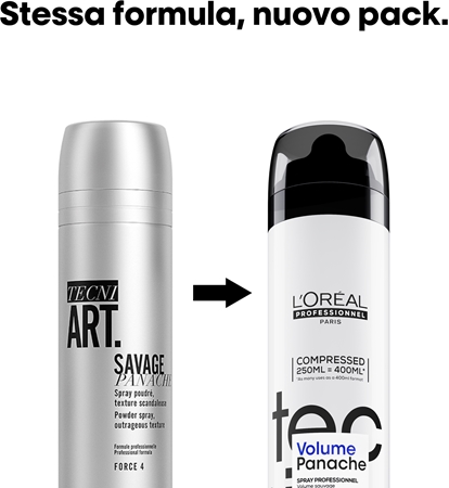 L’Oréal Professionnel Tecni.Art Savage Panache Pure spray in polvere per capelli